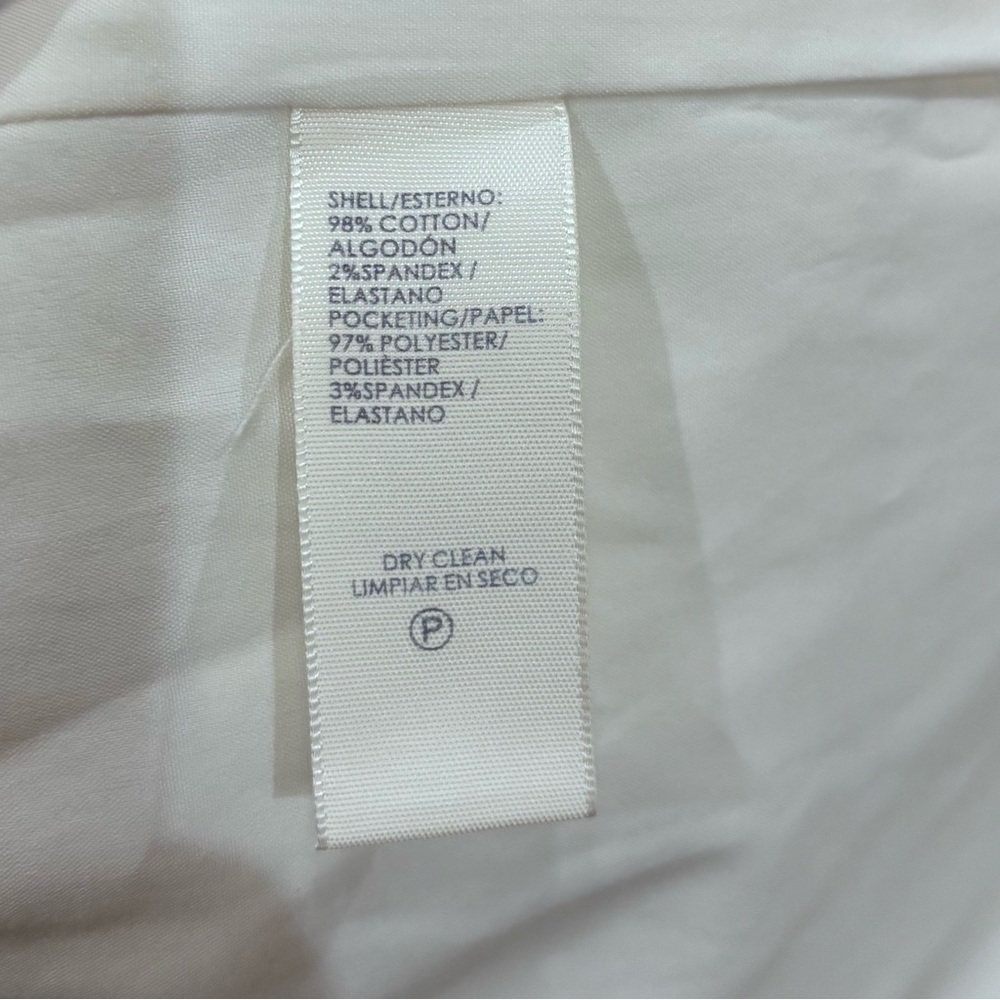White Denim Distressed Skirt Size 8 Rebecca Minkoff - Picture 10 of 11